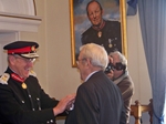 Fred Buller's MBE ceremony