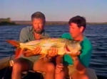 John Wilson Fishes for Tiger Fish in the Zambezi